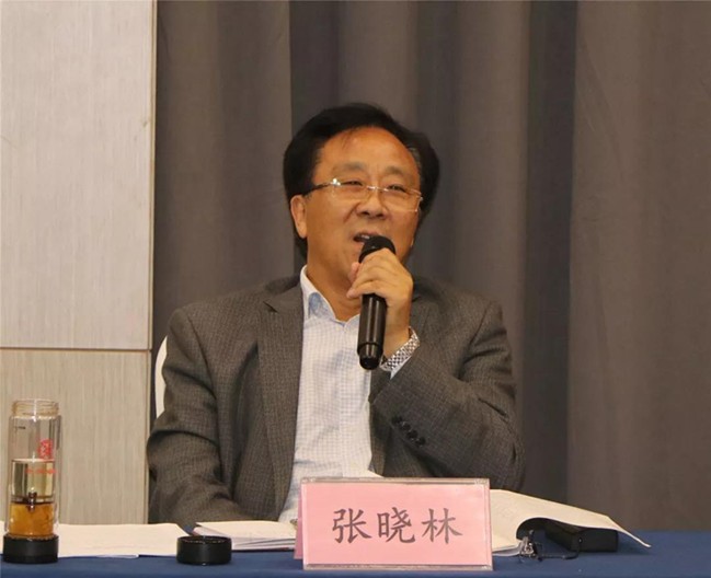 张晓林莅汴参加民建开封市委基层组织委员会主题教育活动