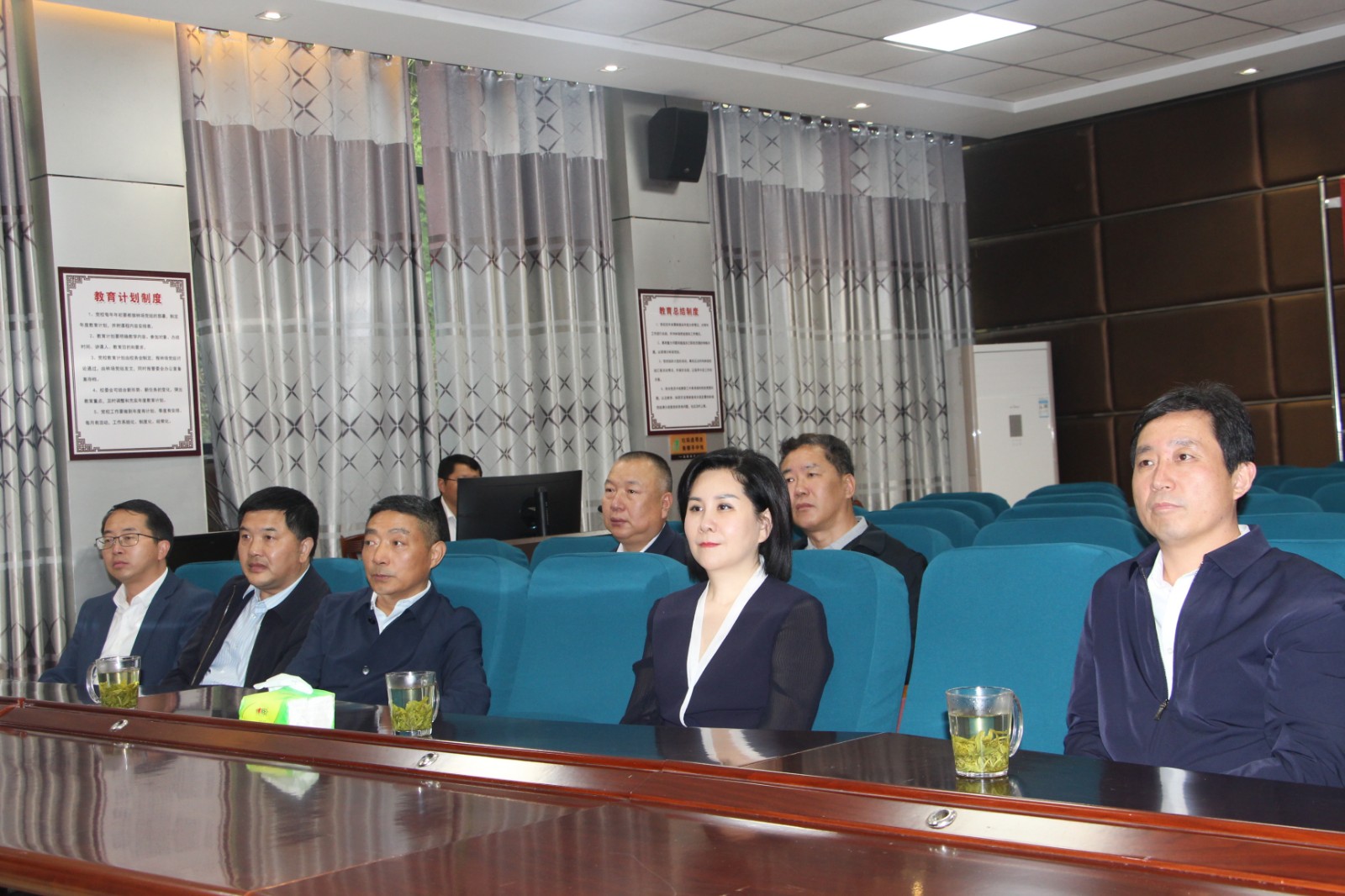 曾辉到商城县调研